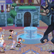 To the left: poor ensnared KH fans. “Please gib us waifu”. To the right, the Dark and Evil Square Enix. “No.”
